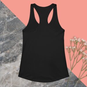 Women’s fitted racerback tank top